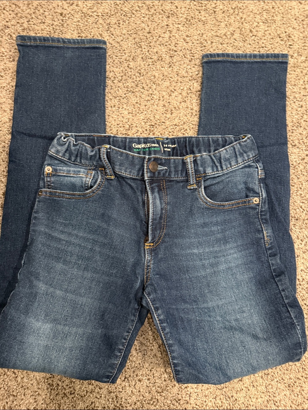 GAP Men's Indigo Skinny Stretch Jeans